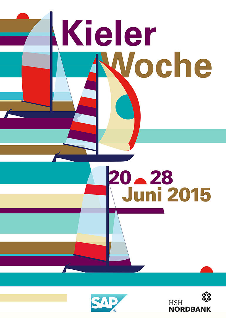 Affiche Kieler Woche 2015 – Kieler Woche