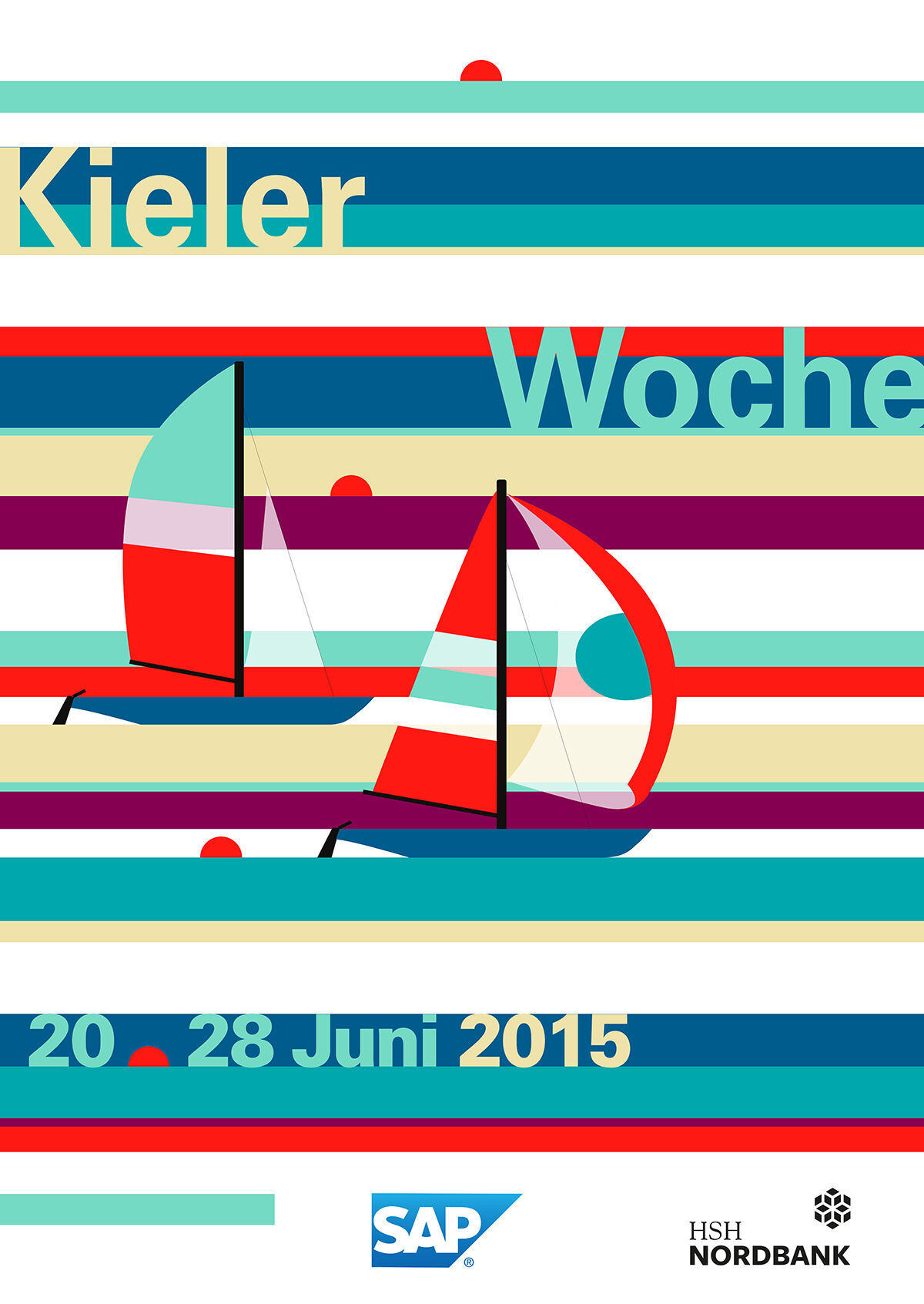 Affiche Kieler Woche 2015 – Kieler Woche