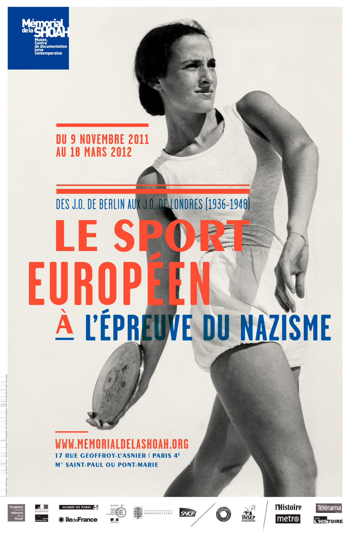 Affiche Shoah – Mémorial de la Shoah